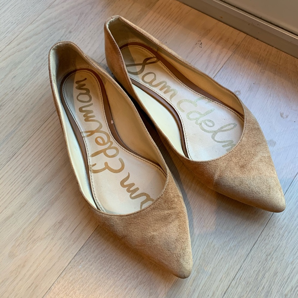 Sam Edelman Suede Studded Flats
